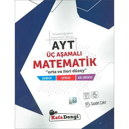 KafaDengi AYT Üç Aşamalı Matematik Soru Bankası