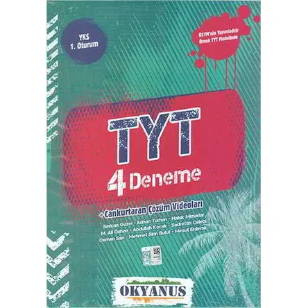 Okyanus TYT 4 Deneme Sınavı