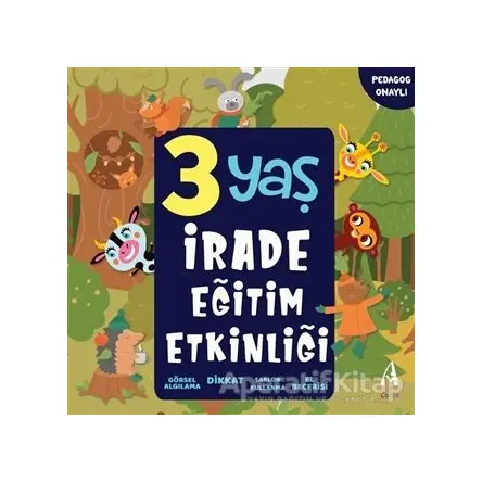 3 Yaş İrade Eğitim Etkinliği - Kolektif - Arunas Yayıncılık