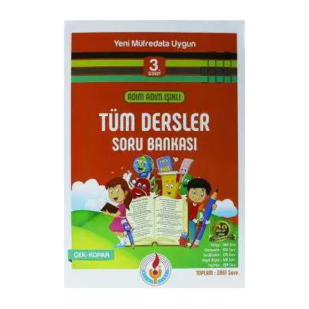 Adım Adım Işıklı 3.Sınıf Tüm Dersler Soru Bankası