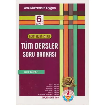 Adım Adım Işıklı 6.Sınıf Tüm Dersler Soru Bankası