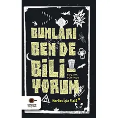 Bunları Ben de Biliyorum - Elif İnce - Cezve Kitap