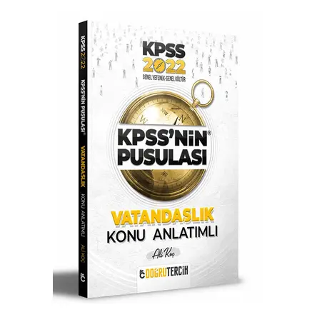 Doğru Tercih 2022 KPSS’NİN Pusulası Anayasa Konu Anlatımı