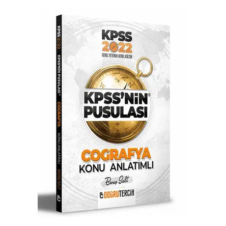 Doğru Tercih 2022 KPSS’NİN Pusulası Coğrafya Konu Anlatımı