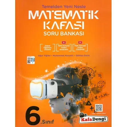 Kafadengi 6.Sınıf Matematik Kafası Tümü Video Çözümlü Soru Bankası