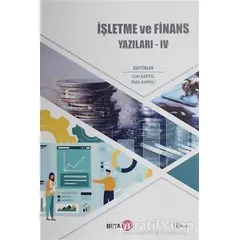 İşletme ve Finans Yazıları 4 - Cem Kartal - Beta Yayınevi