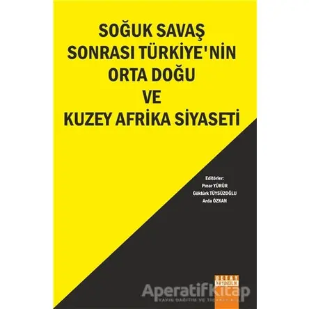 Soğuk Savaş Sonrası Türkiyenin Orta Doğu ve Kuzey Afrika Siyaseti