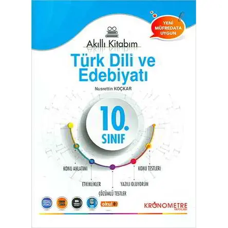 Kronometre 10.Sınıf Türk Dili ve Edebiyatı Akıllı Kitabım