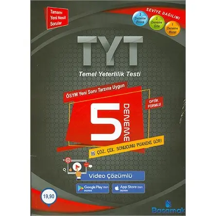 Basamak TYT 5 Deneme Sınavı