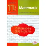 Editör 11.Sınıf Matematik Öğretmenin Ders Notları