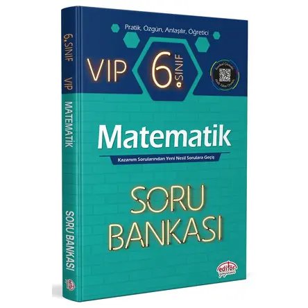 Editör 6. Sınıf VIP Matematik Soru Bankası