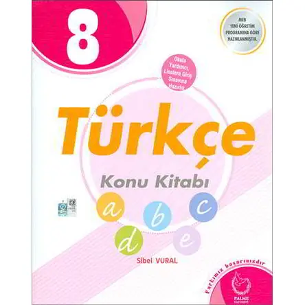 Palme 8.Sınıf Türkçe Konu Kitabı