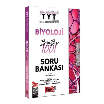 Yargı 2021 TYT Biyoloji 1001 Soru Bankası