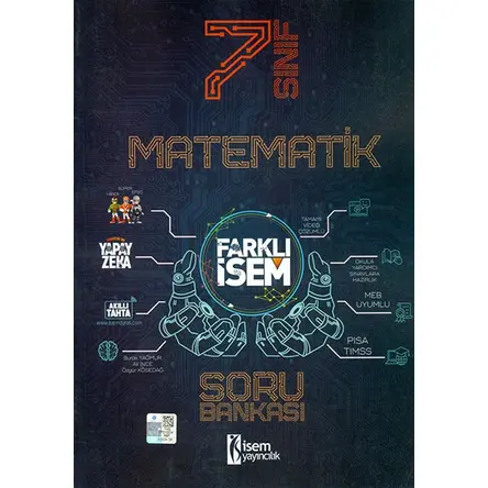 7.Sınıf Matematik Soru Bankası İsem Yayıncılık