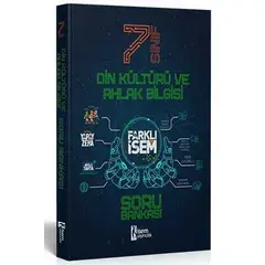 7. Sınıf Farklı İsem Din Kültürü ve Ahlak Bilgisi Soru Bankası İsem Yayıncılık