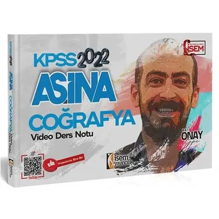 İsem 2022 KPSS Coğrafya Aşina Video Ders Notu - Önay Cepe