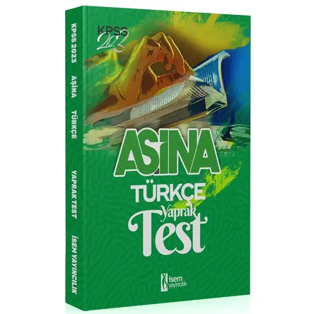 İsem 2023 KPSS Türkçe Aşina Yaprak Test Çek Kopart