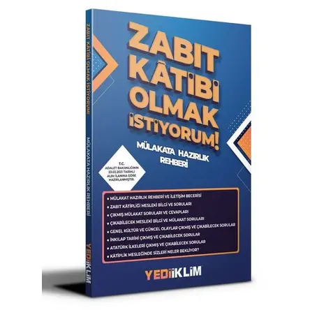 Yediiklim 2021 Zabıt Katibi Olmak İstiyorum Mülakat Hazırlık Rehberi