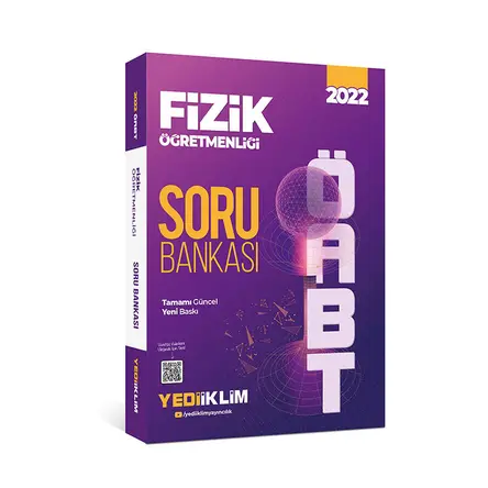 Yediiklim 2022 ÖABT Fizik Öğretmenliği Soru Bankası