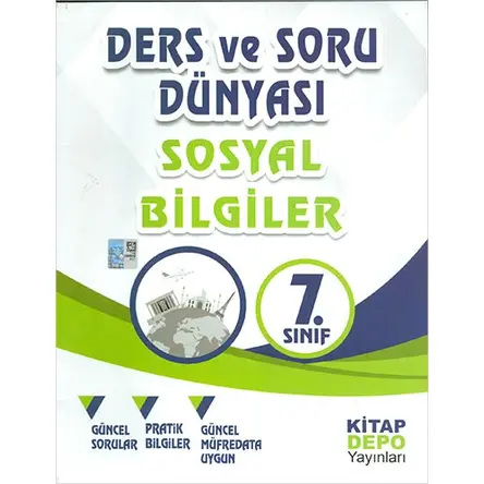 7.Sınıf Sosyal Bilgiler Ders ve Soru Dünyası Kitap Depo Yayınları