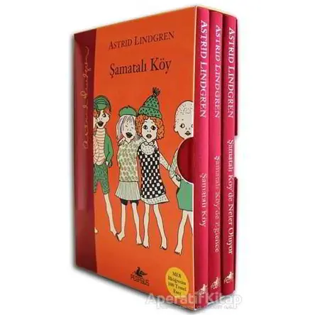 Şamatalı Köy Serisi - Ciltli (3 Kitap Takım) - Astrid Lindgren - Pegasus Yayınları