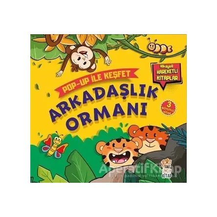 Arkadaşlık Ormanı - Pop-Up İle Keşfet - Sacide Kafalı - Sincap Kitap