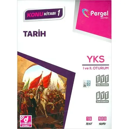 Pergel TYT AYT Tarih-1 Konu Kitabı