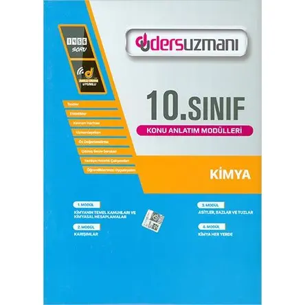 10. Sınıf Kimya Ders Fasikülleri - Kolektif - Ders Uzmanı Yayınları