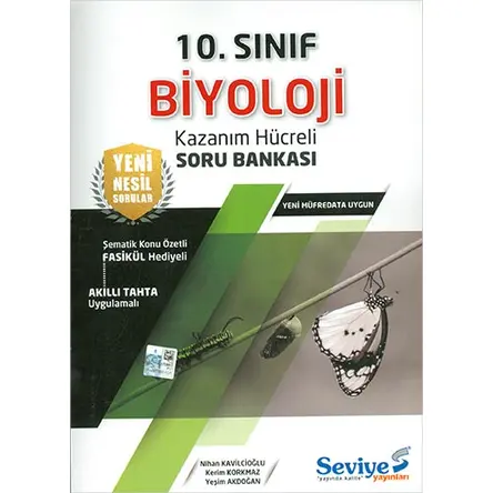 Seviye 10.Sınıf Biyoloji Kazanım Hücreli Soru Bankası