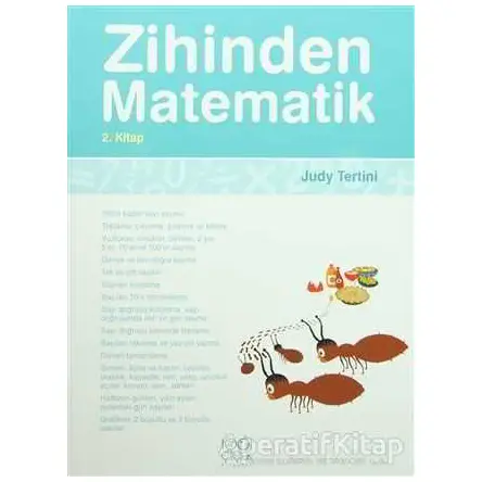 Zihinden Matematik 2. Kitap - Judy Tertini - 1001 Çiçek Kitaplar