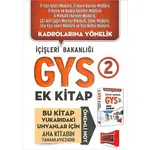 Yargı GYS İçişleri Bakanlığı Konu Özetli Soru Bankası Ek Kitabı