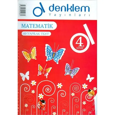 4. Sınıf Matematik Yaprak Test - Denklem Yayınları