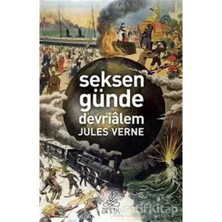 Seksen Günde Devrialem - Jules Verne - Antik Kitap