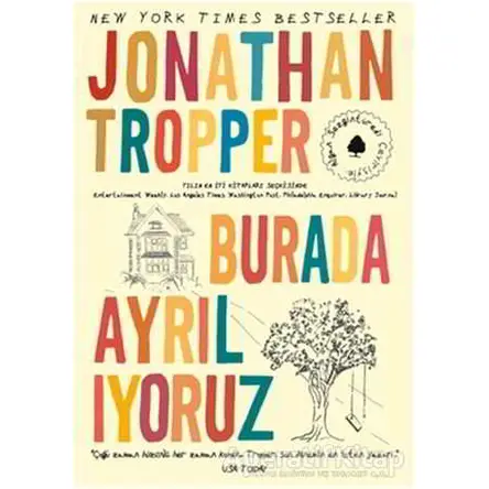 Burada Ayrılıyoruz - Jonathan Tropper - April Yayıncılık