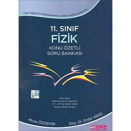 Esen 11.Sınıf Fizik Konu Özetli Soru Bankası