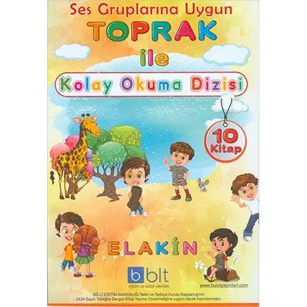 Toprak İle Kolay Okuma Dizisi 10 Kitap Takım