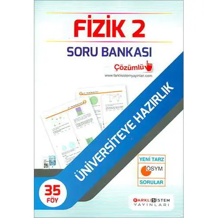 Farklı Sistem AYT Fizik Çözümlü Soru Bankası 35 Föy