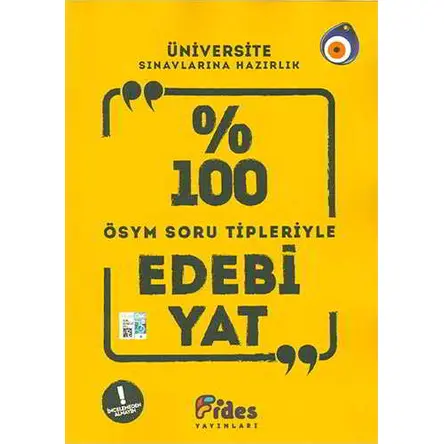 Fides ÖSYM Soru Tipleriyle Yüzde 100 Edebiyat