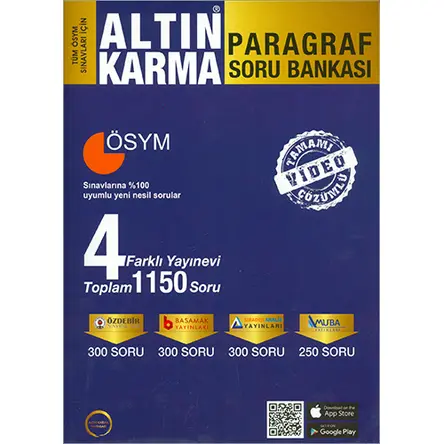 Altın Karma Paragraf Soru Bankası