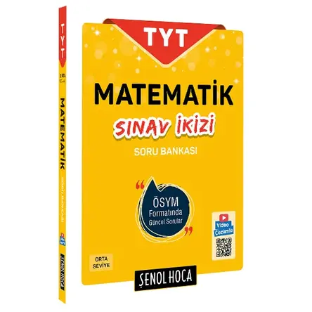 Şenol Hoca TYT Matematik Sınav İkizi Soru Bankası