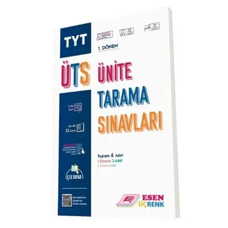 Esen Üçrenk TYT 1. Dönem ÜTS Ünite Tarama Sınavları