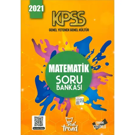 2021 KPSS Matematik Soru Bankası Yeni Trend Yayınları