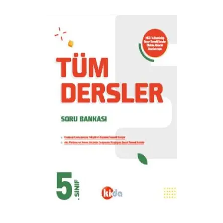 Kida 5. Sınıf Tüm Dersler Soru Bankası