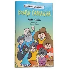 Komşu Canavar - Kahkaha Canavarı - Nihan Temiz - Eğiten Kitap