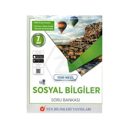 Fen Bilimleri 7.Sınıf Yeni Nesil Sosyal Bilgiler Soru Bankası