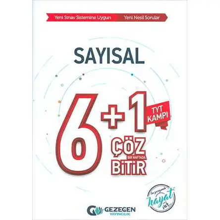 Gezegen TYT Sayısal 6+1 Çöz Bir Haftada Bitir