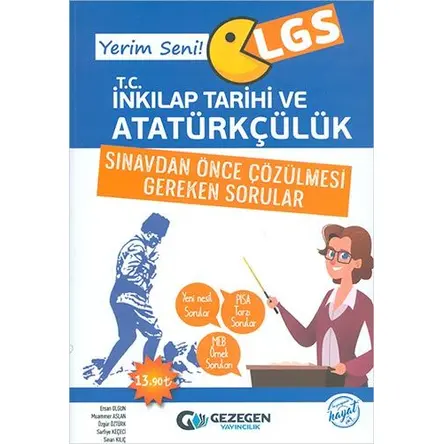 Gezegen LGS İnkılap Tarihi Sınavdan Önce Çözülmesi Gereken Sorular