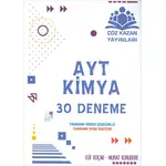 Çöz Kazan AYT Kimya 30 Deneme