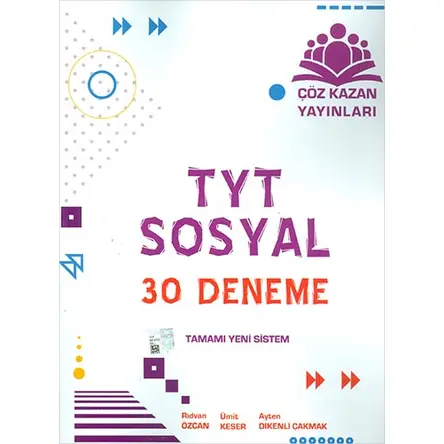 Çöz Kazan TYT Sosyal 30 Deneme Seti