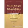 İktidarın Mülkiyeti ve Mülkiyetin İktidarı Cilt 1 - Halis Çetin - Kadim Yayınları